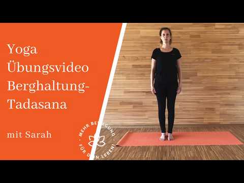 INSAJA - Yoga Übungsvideo Die Berghaltung - Tadasana