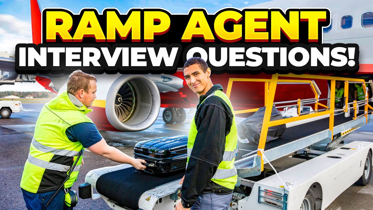 RAMP AGENT Interview Questions & Answers! (How to PASS an Airline Ramp Services Agent interview!)