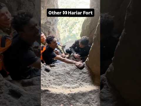 Harihar fortXtelescope#travel#hariharfort maharashtra#mahadev#god