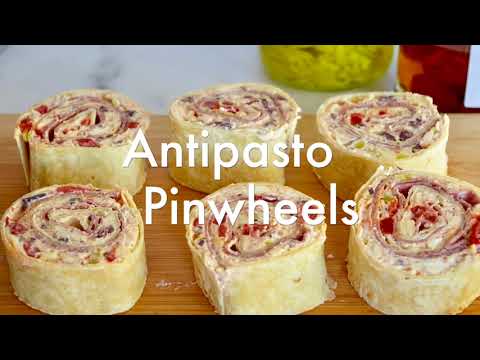 Italian Antipasto Pinwheels