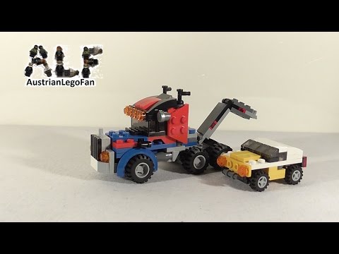 Vidéo LEGO Creator 31033 : Le transport de véhicules