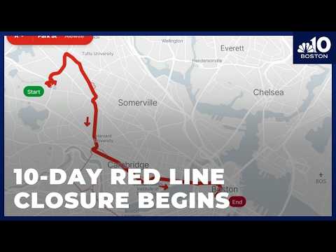 The Red Line shut down for 10 days: 'It is what it is'