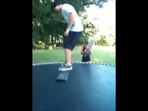 Matt Bisceglia trampboard sesh