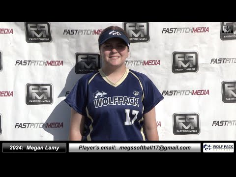 2024 Megan Lamy 4.2 GPA - Lefty Pitcher Softball Recruiting Skills Video - Lady Wolfpack