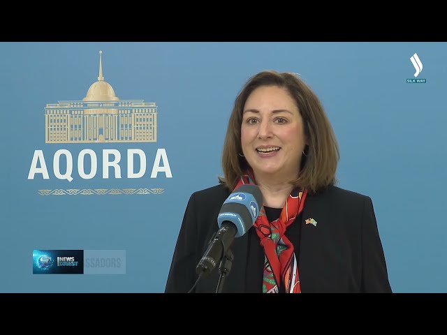 Kazakh President receives credentials from U.S., Bulgarian ambassadors