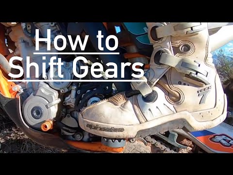 How to Shift Gears Like A Pro! First Time Dirt Bike Riding Tips!