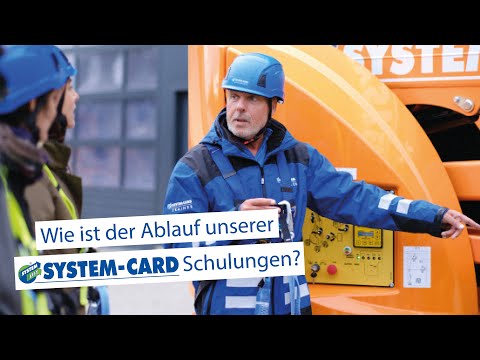 Ablauf SYSTEM-CARD Schulungen | Hebebühnen sicher bedienen