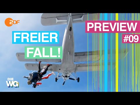 Die MWG SPRINGT aus dem FLUGZEUG! 😳🤯 Folge 09 - SNEAK PREVIEW | Die Mädchen-WG: Im Schloss am See