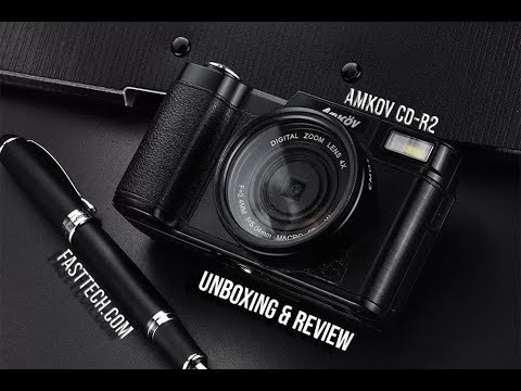 Amkov CD-R2 Digital Camera - Unboxing And Review