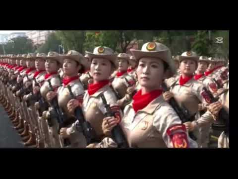 Chinese WOMEN Warriors Take Center Stage at military parade 
