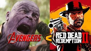 Red Dead 2 BIGGER THAN AVENGERS? Should It Be? - Dude Soup Podcast #198