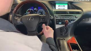 Lexus Secret Service Menu, Navigation System Diagnostic Check Mode, Fault Code Read Clear