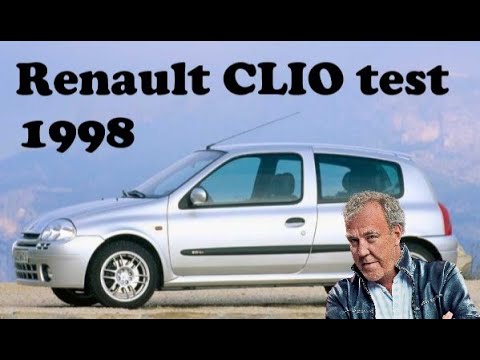 Renault CLIO mk2 and Jeremy Clarkson test