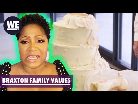 Trina's Cake is A MESS! | Braxton Family Values