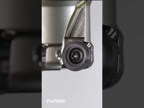 Get ready to conquer complex part profiles like a pro with Tungaloy's FixRMill💪