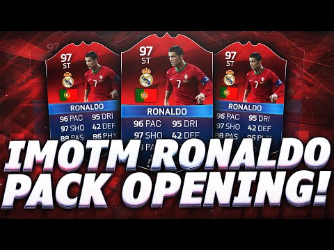 OMFG WHAT A 100K PACK!!! PACK OPENING FOR iMOTM STRIKER RONALDO 97!! FIFA 16 ULTIMATE TEAM