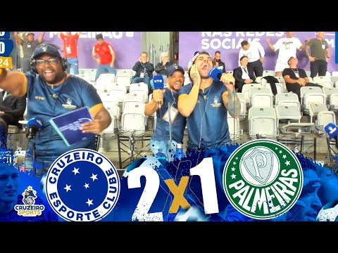 ⚽GOLS -  CRUZEIRO 2x1 PALMEIRAS - KAIO JORGE ILUMINADO! O CABULOSO RUMO À LIDERANÇA!!!