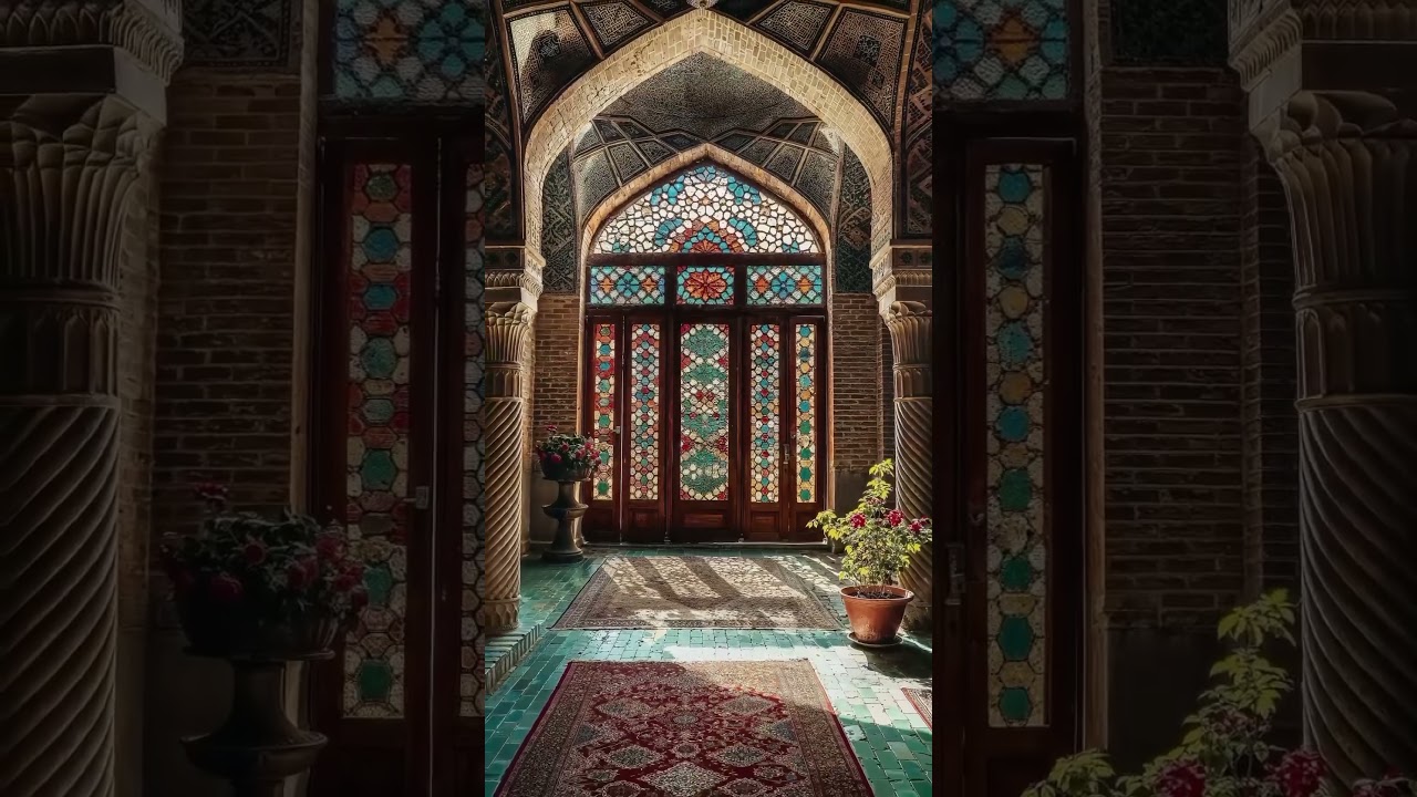 Experience the elegance of Iranian architecture. #IranianArchitecture 🌱.https://gate-of-nations.org