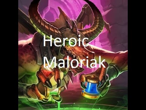 Hearthstone HEROIC Maloriak ROGUE DECK