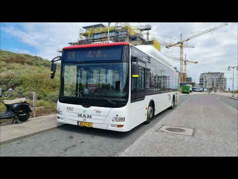 HTM lijn 26: Den Haag Kijkduin - Voorburg Station | HTM 1092 | 2022