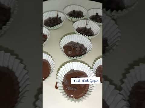 chocolate cupcakes easy recipe #shorts #youtubeshorts