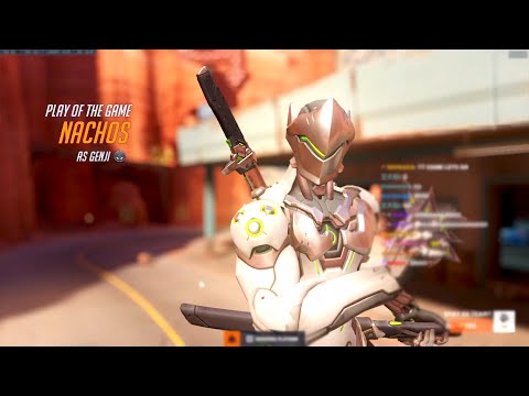 NECROS SHOWS HIS INSANE GENJI SKILL - POTG! [ OVERWATCH 2 TOP 500 SEASON 8 ]