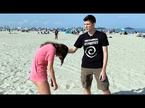 Impromptu Beach Hypnosis FULL Performance | Street Hypnosis Approach, Induction, & Routines