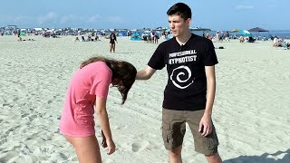 Impromptu Beach Hypnosis FULL Performance | Street Hypnosis Approach, Induction, & Routines