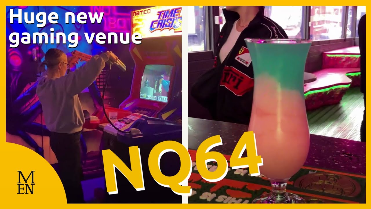 NQ64 Manchester: Exciting Shift for Underground Arcade and Gaming Bar to a Massive New Venue!