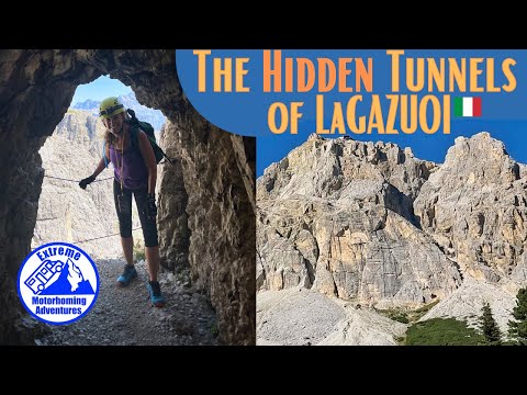 🇮🇹 HOW IS THIS POSSIBLE! Lagazuoi Tunnels ITALY 🇮🇹