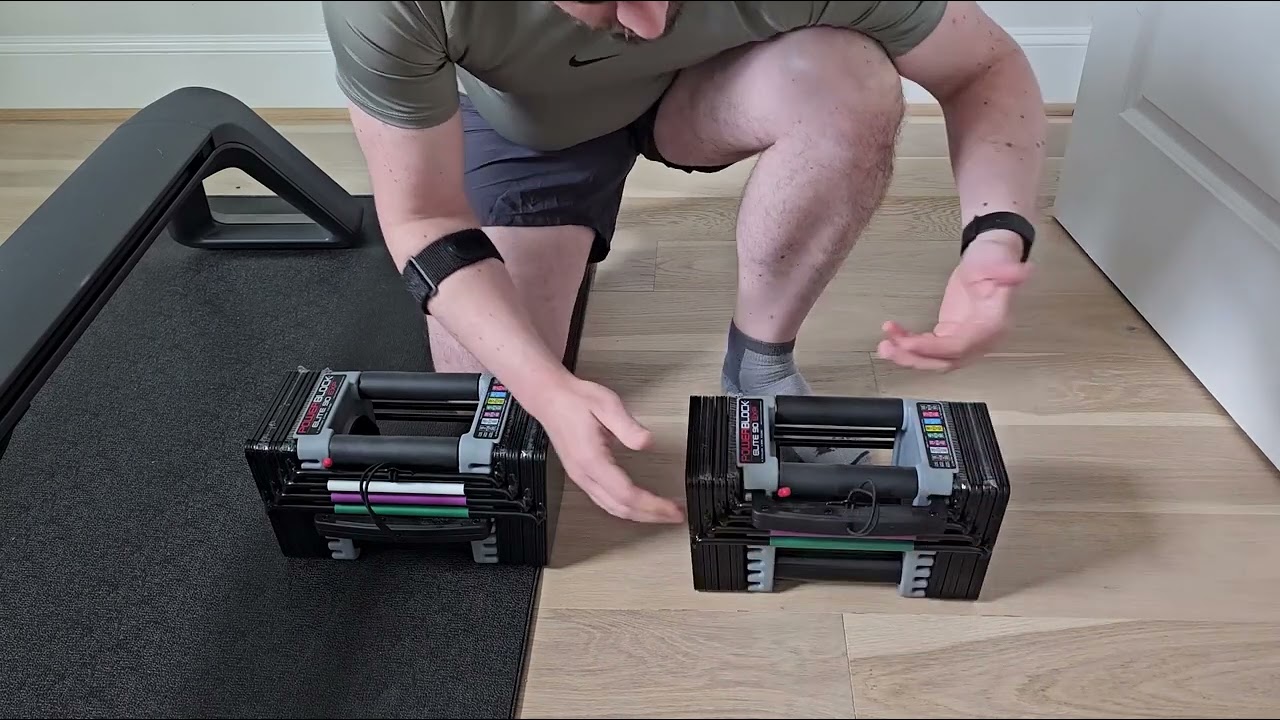 PowerBlock Elite EXP Adjustable Dumbbells Review and Demo