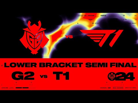 T1 vs. G2 | MSI 2024 | T1 vs. G2 Esports | GAME 1