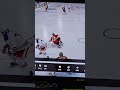 Matt Rempe crushes luke hughes Rangers vs Devils Video game hockey