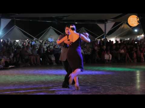  Ariadna Naveira  and  Fernando Sanchez  are  dancing  at  Catania Tango Festival  in  2016