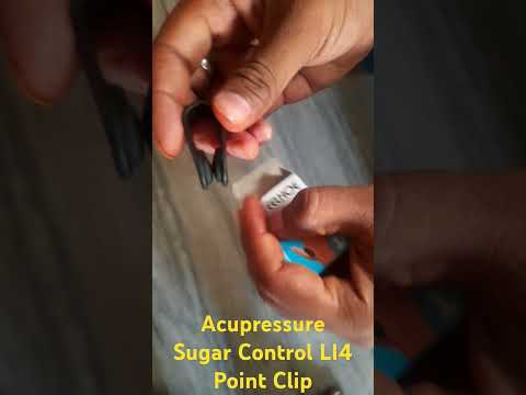 Sugar Control Hand Acupressure Clip
