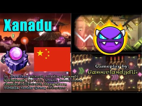 Xanadu 100% by Mangosteen and more (easy demon) | Geometry Dash