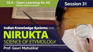 Nirukta - The Etymological Studies in the Veda by 