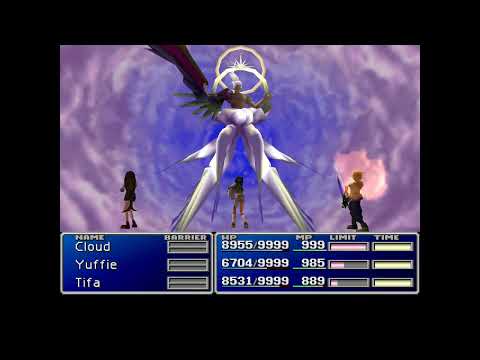 FF7 CLASSIC FINAL BOSS SAFER SEPHIROTH | SLASH-ALL + OMNISLASH + ULTIMA WEAPON CLOUD MODE 2022
