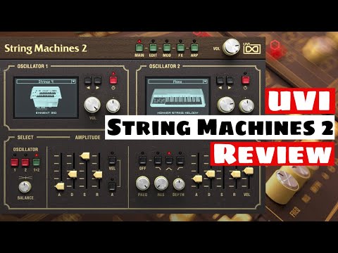 Ultimate String Synthesizer Collection?! UVI String Machines 2 Review | SYNTH ANATOMY
