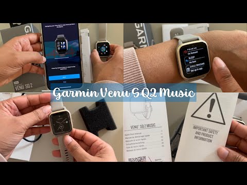 Garmin Venu Sq 2, Music, French Gray/Cream Gold (010-02700 Garmin Venu Sq 2, Music, French Gray/Cream Gold (010-02700