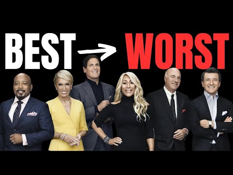 Here are the BEST and WORST Sharks on Shark Tank
