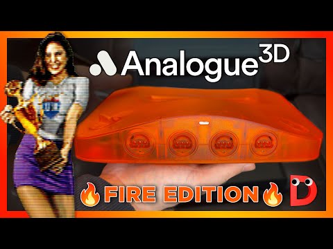 Analogue 3D HANDS ON I Fantastic Fire Edition I Gameplay I NO N64 Controller I 8BitMods Adapter