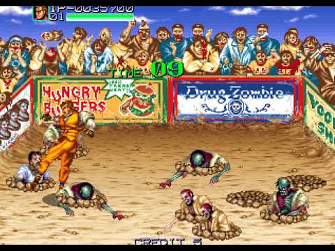 Retro N8 Arcade - Night Slashers Full Playthrough