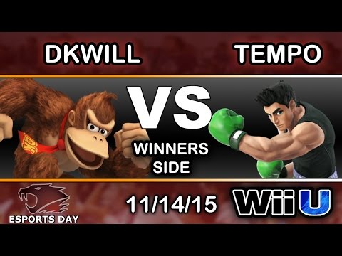eSports Day – IQHQ | DKwill (Donkey Kong) Vs. Tempo (Little Mac) Winners Side - Smash Wii U
