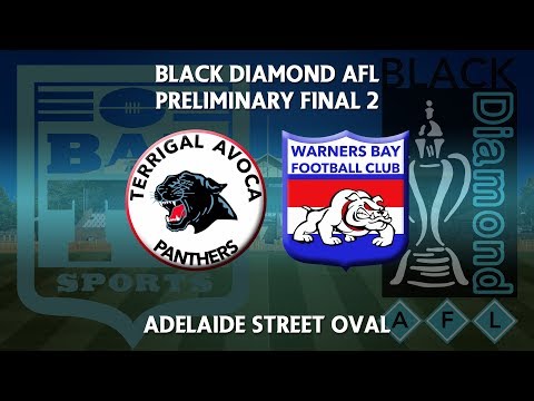2018 Black Diamond AFL Cup Preliminary Final 2 - Terrigal Avoca Panthers v Warners Bay Bulldogs