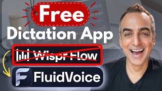 Free, local audio dictation. Better than Wispr Flow, Superwhisper & Apple’s dictation