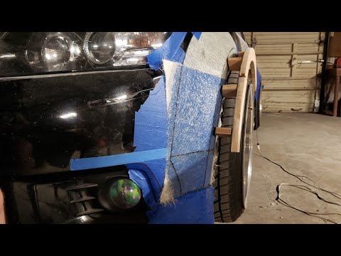 DIY - Custom Fender Flares Scion Tc2 Widebody Kit Part - 10