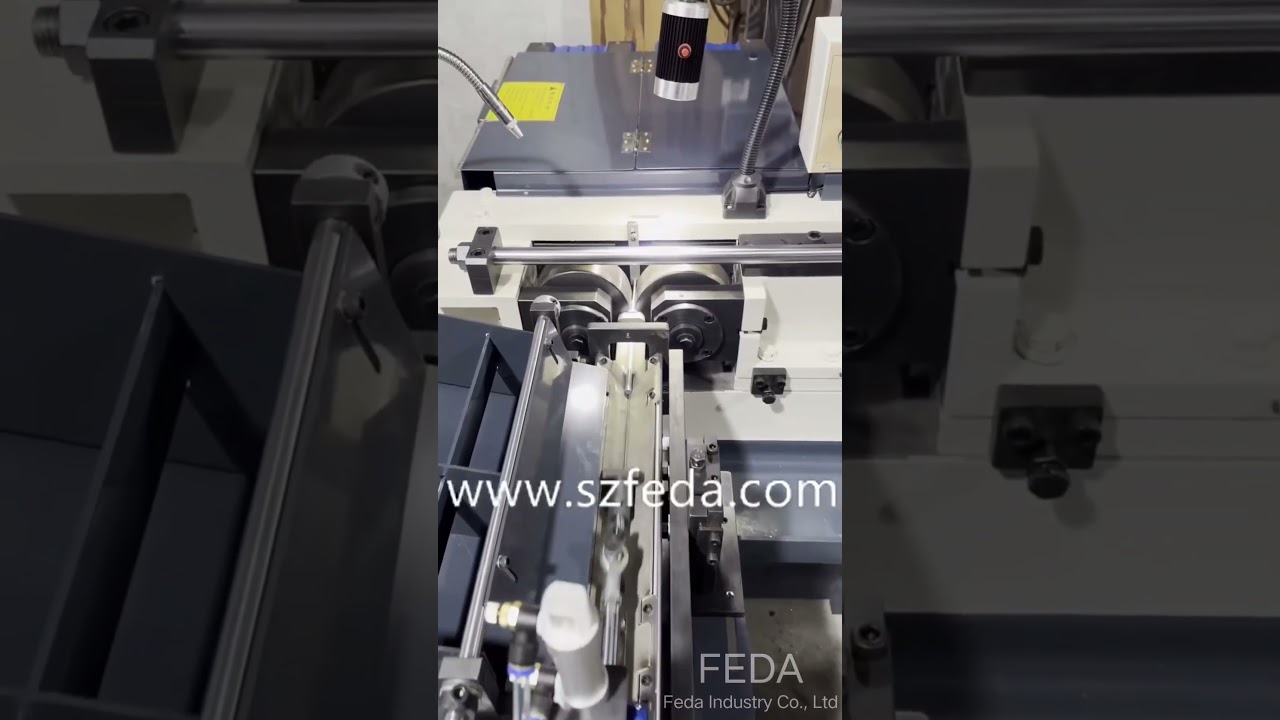 FD-6T thread rolling machine used for making external thread on steel rods. #threadrollingmachine
