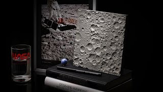 Lunar Surface Desktop Piece
