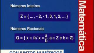 B 09 - Conjuntos Numéricos - Matemática - Vestibulando Digital